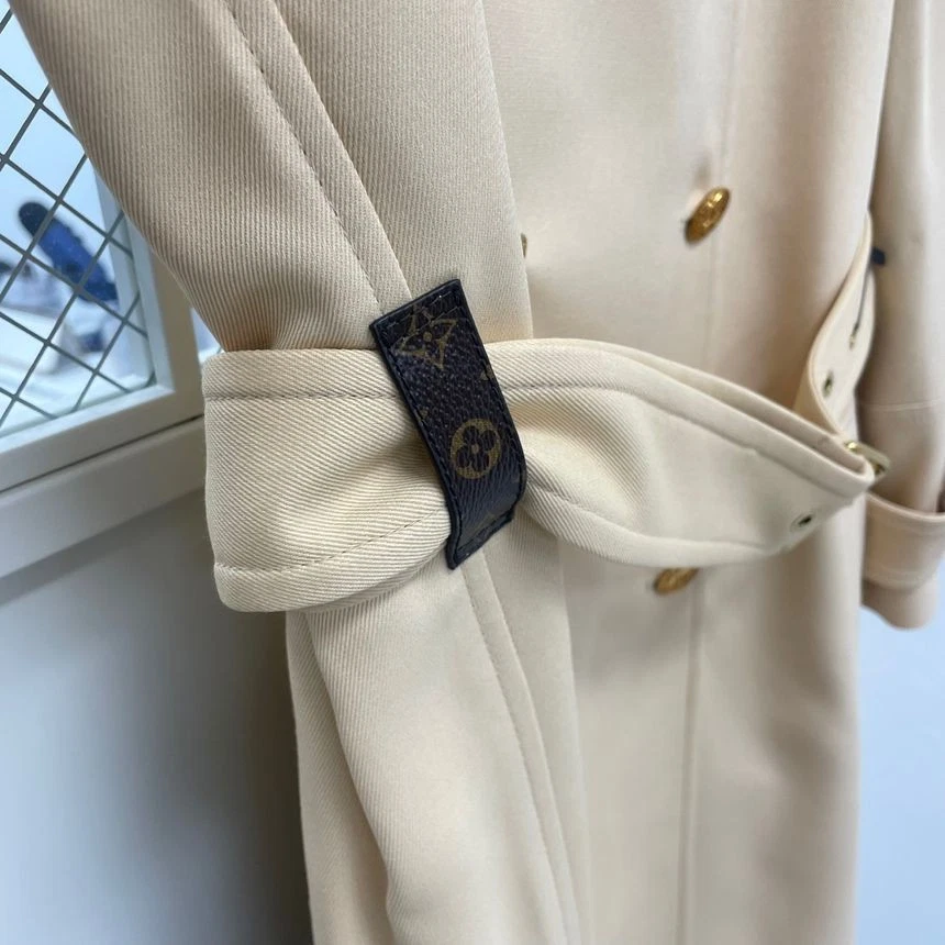 LOUIS VUITTON（LV） Louis Vuitton trench cappotto con colletto cintura 65285793