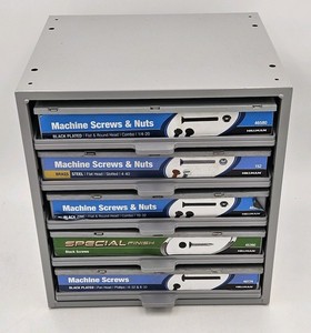 Hillman Hardware/Small Parts Storage Organizers - 5 Drawer