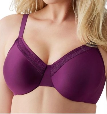 Wacoal Women's Perfect Primer Full Figure Underwire Bra Winter Berry Size 38DD