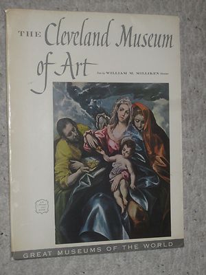 Vintage Book Cleveland Museum of Art 1958 William Milliken 11x14 Photo Painting