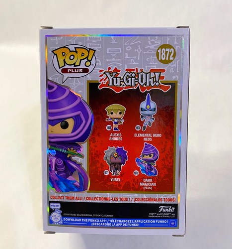 Yu-Gi-Oh! Figura Vinilo Funko Pop Mago Oscuro (Ataque) Plus #1872 - Imagen 8 de 15