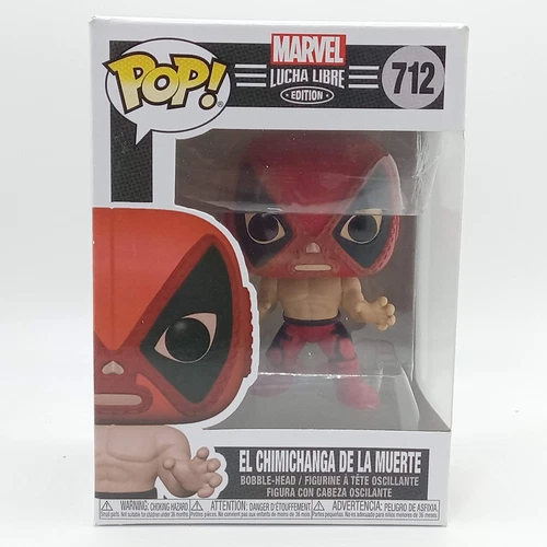 Funko Pop! Juguete Vinilo Lucha Libre El Chimichanga de la Muerte 712 Marvel Comics