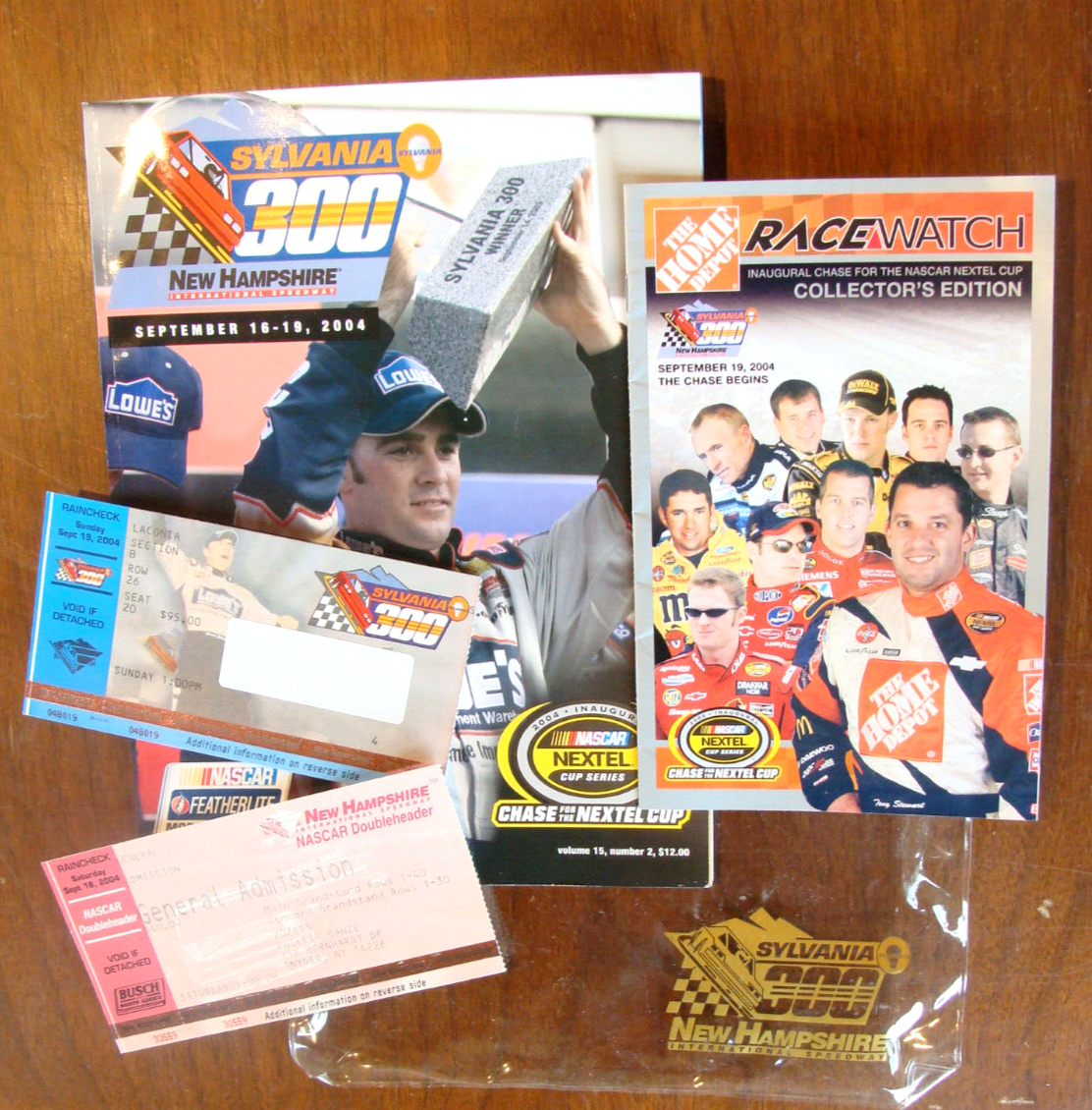 Nascar September 16-19, 2004 Sylvania 300 New Hampshire