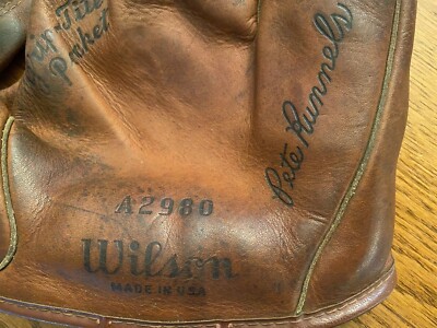 Vintage Wilson Baseball Glove A2980 MLB Pete Runnels Ball Hawk
