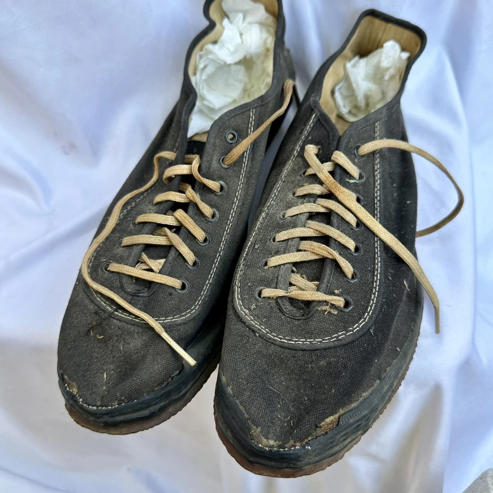 Zapatos para correr Converse Racer Chuck Taylor antiguos de colección de los años 30  Foto 2 de 4