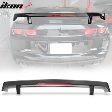 Fits 10-13 Chevy Camaro Gm Style High Wing Trunk Spoiler W3rd Led Brake Light