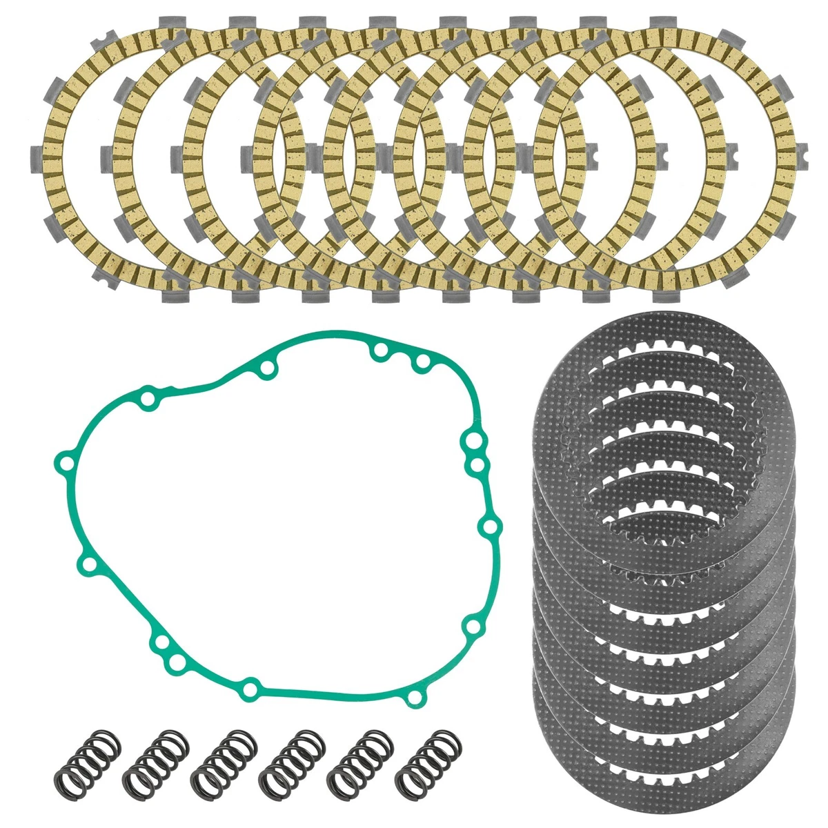 Motorcycle Clutch Plates for 2007 Kawasaki Ninja ZX6R for sale | eBay