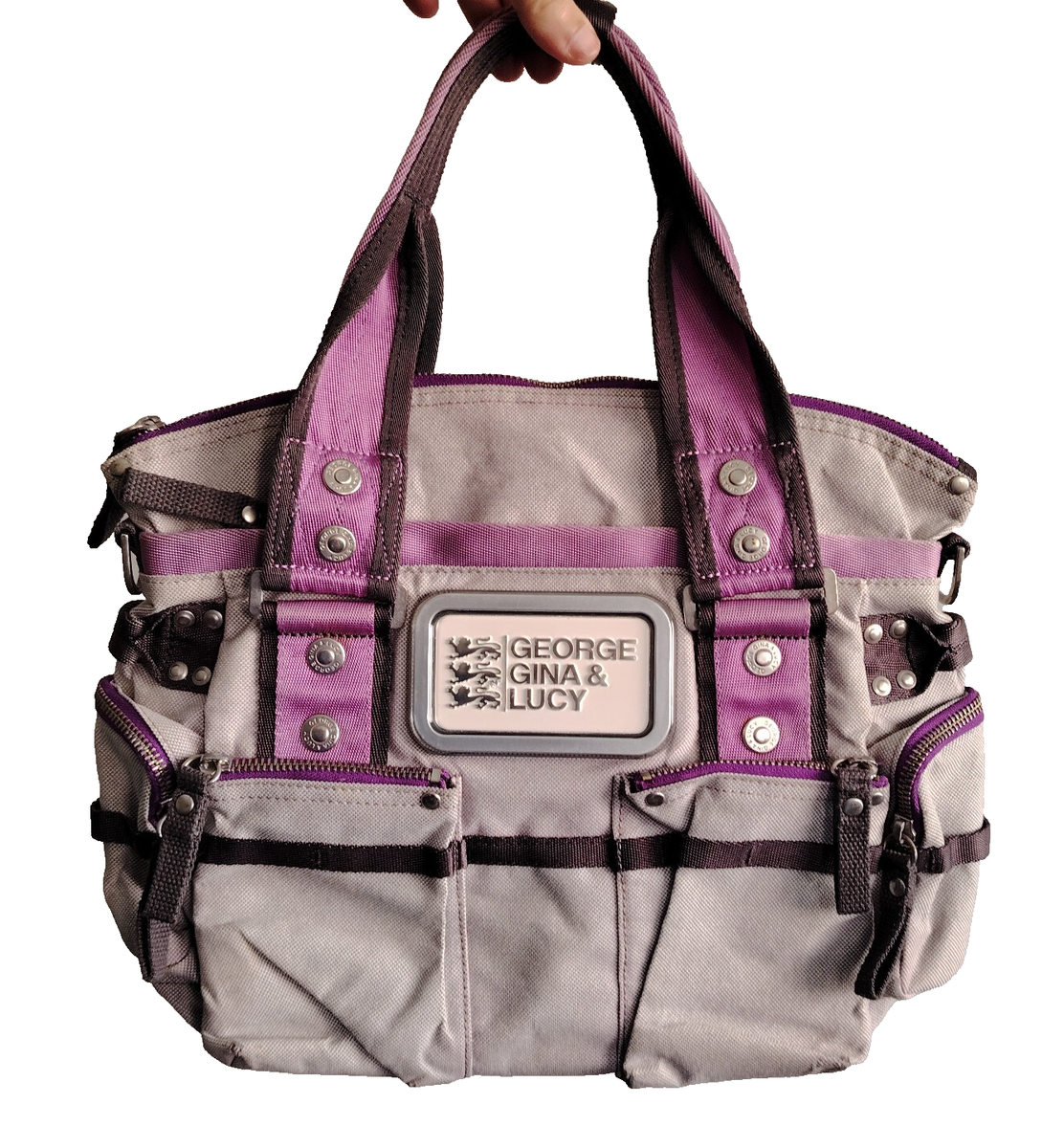 George Gina & Lucy GGL 6ix Classic Women's Tote Bag Gray