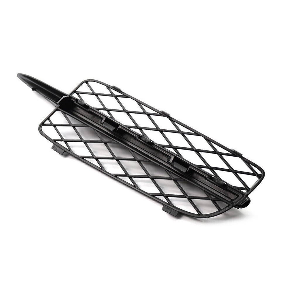 Fit BMW X5 E70 20072010 Right Side Front Bumper Fog Light Grill Black