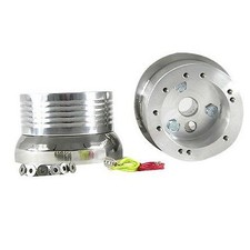 1965 - 1969 Ford Mustang Fairlane Steering Wheel Adapter Hub Billet 1965 - 1969 Ford Mustang Fairlane Steering Wheel Adapter Hub Billet