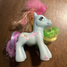 G3 RAINBOW DASH My Little Pony MLP Pearlescent Hasbro 02 Necklace