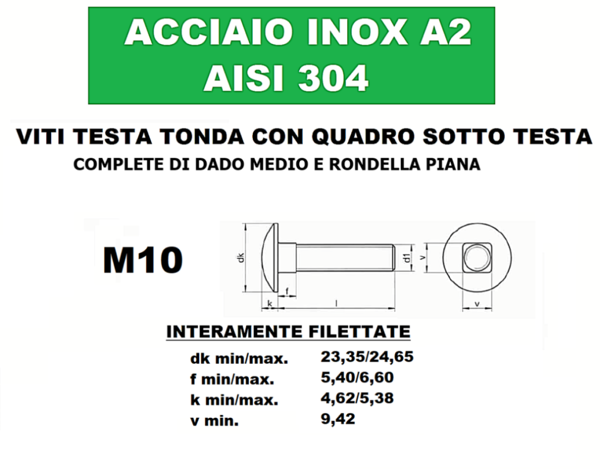 AGBERG - Viti Filettate M10 X 70 Mm (5 Pezzi) In Acciaio Inox VA A2 V2A - Perno Filettato Con Testa Conica E Esagono Incassato - DIN 913 - ISO 4026 - Foto 4