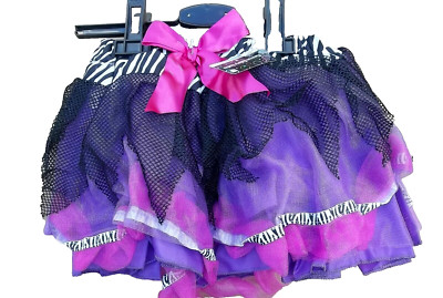 2 Pair X Pink & Purple Fierce Fairy tutu Halloween costume accessory Cosplay 4+