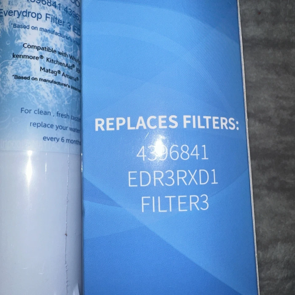 冰箱滤水器型号 MF841 过滤器 3 件装 — 第 2/2 张图片