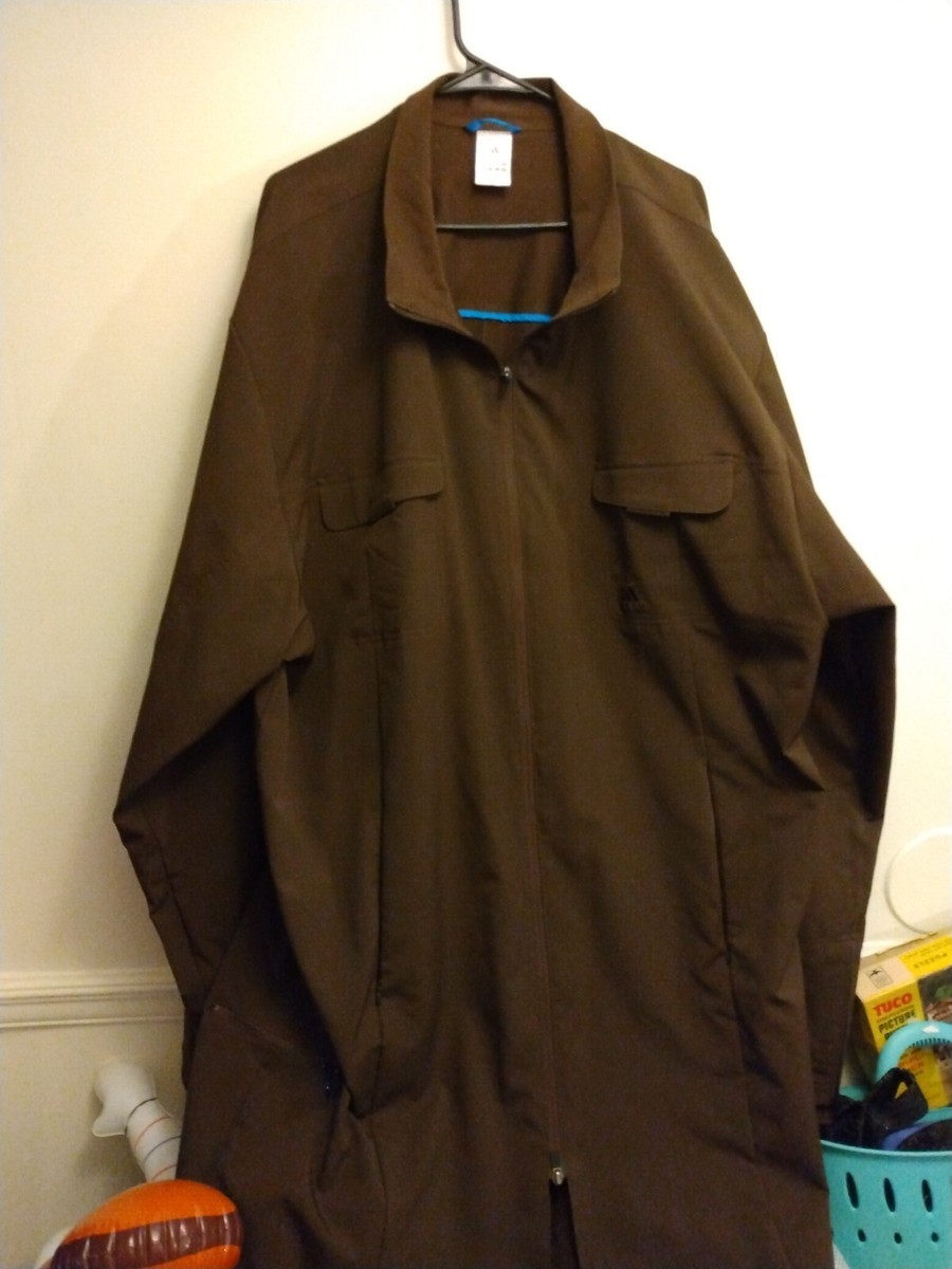 Adidas ClimaProof Men's 3XT 3XLT Trench Coat Sports Jacket