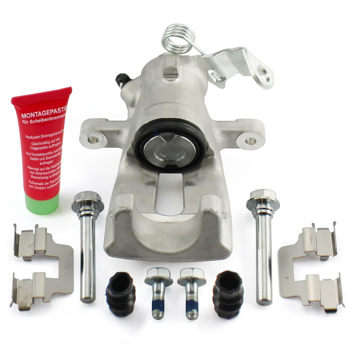 Bremssättel Bremsbeläge Bremsscheiben Satz hinten für Opel Astra H 