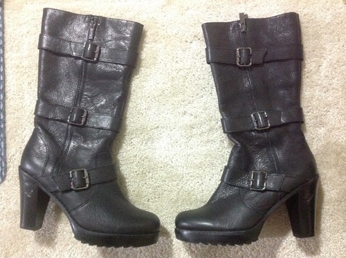 Kenneth Cole Reaction Knee High Black 
