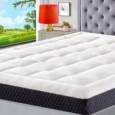 ELEMUSE 5 Inch Twin XL Mattress for Kids Adults, Cooling Gel Memory Foam Plus Pi