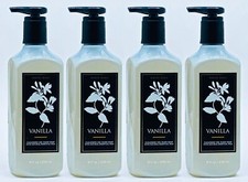 4 Bath  Body Works VANILLA Cleansing Gel Hand Soap 8.0 oz