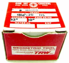 Geometric 15/16"-20  1" D Chaser Set 