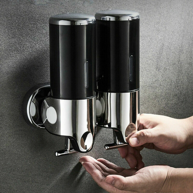 Handseife Shampoo Spender Wandmontage Dusche Für Waschraum Büro Badezimmer - Bild 4 von 4
