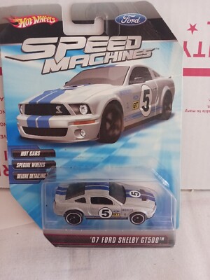 ホットウィール スピードマシーン ‘07 フォード シェルビー コブラ ブラック ホットウィール スピードマシーン '07 フォード シェルビー