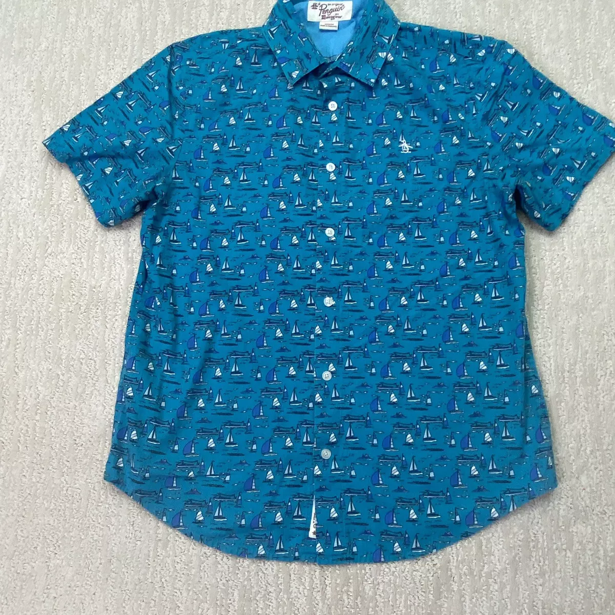Penguin short sleeve best sale shirt