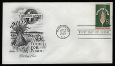 #1231 5c Food for Peace, Artmaster-Addressed FDC **ANY 5=FREE SHIPPING**
