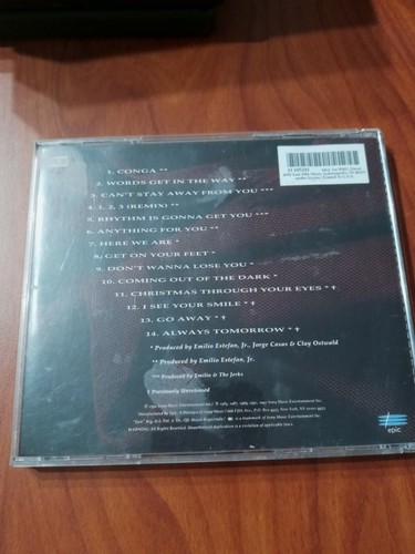 Used CD Gloria Estefan Greatest Hits - Picture 3 of 3