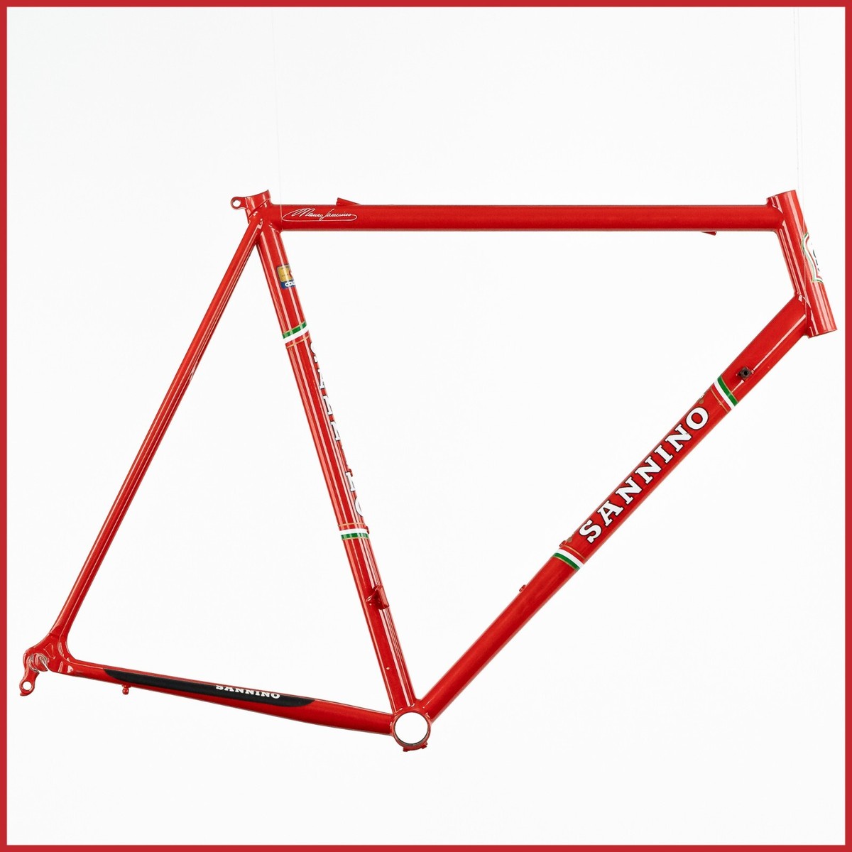 SANNINO STEEL FRAME VINTAGE ROAD RACING BIKE BICYCLE LUGS LUGGED