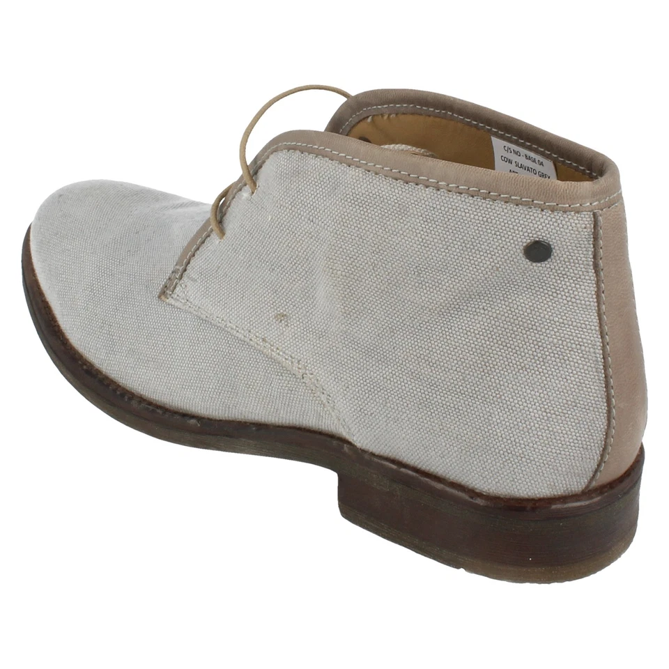 Hombre Exmoor Gris Botines Por BASE LONDON Venta Costaba Ahora GB 8 - Imagen 3 de 4