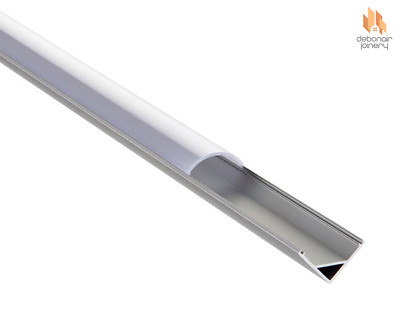 Saxby Rigel Ecke 2m Aluminium Strangpressprofil für LED Tape