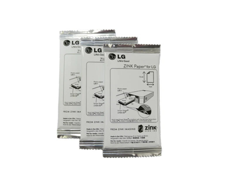 LG OEM Zink 60 Sheets 2"x3" Photo for Pocket Printer PD261 251 269 221 233 239  - Image 2 of 4