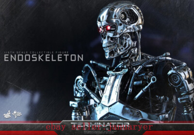 Hot Toys 1/6 Mms352 Terminator Genesis T800 Skeleton Action Figure