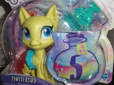 HASBRO MY LITTLE PONY FLUTTERSHY POTION DRESS UP 6'' FIGURE WITH 7  ACCESSORIES | eBay