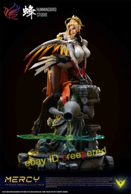 1/4 STUDIO HUMMINGBIRD 柑*菜様 Mercy Studio Hummingbird von | Statue Resin 1:4 | Mercy - Overwatch マーシー ゲームキャラクター