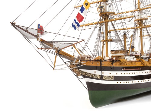 AMERIGO VESPUCCI kit di montaggio codice 15006B in legno e metallo scala 1:100 - Foto 5 di 11