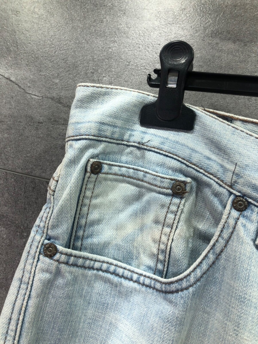 Nudie Jeans Mens blue denim Jean tapered cotton Japanese pants