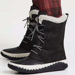 sorel out and about plus tall boot