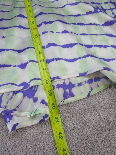 Poleci Shift Dress Womens 4 Multicolor Silk Single Shoulder - Picture 4 of 8