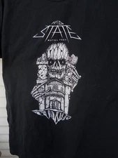 CLASSIC " METAL FEST " 2019 MID-STATE CONCERT TEE SHIRT SIZE LARGE BLACK&WHITE