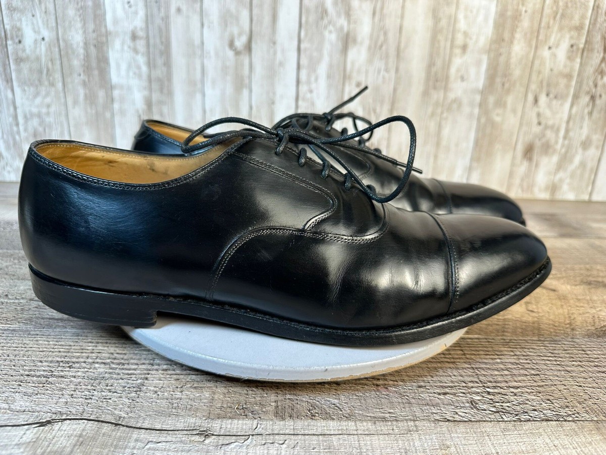 Johnston & Murphy Limited Mens Dress Shoes Black Leather 