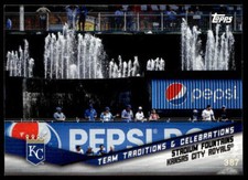 2019 Topps Opening Day #TTC-SF Stadium Fountains Team Traditions & Celebrations