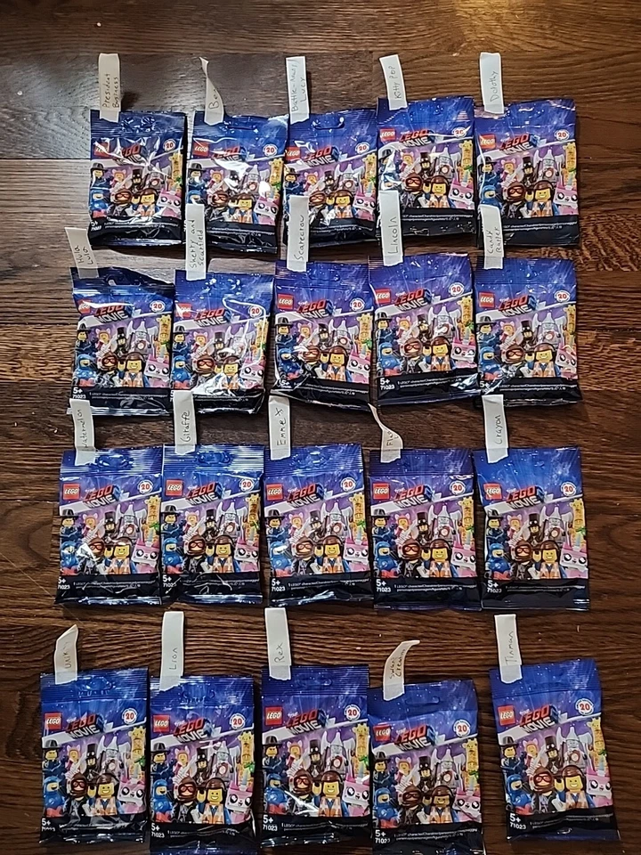 New SEALED Complete Set of 71023: The Lego Movie 2 Collectible Minifigures CMF - Image 2 of 3