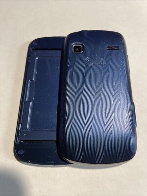 LG C410 Xpression 2 Blue AT&T GSM QWERTY 3G Fully Functional Rare