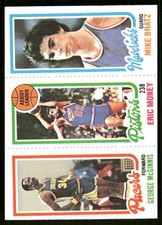 1980-81 Topps George McGinnis / Eric Money / Mike Bratz Rookie #65 / 83 / 121