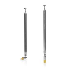 Fm Radio Antenna 7 Sections Telescopic Antenna 17cm/76cm Antenna Replacement For