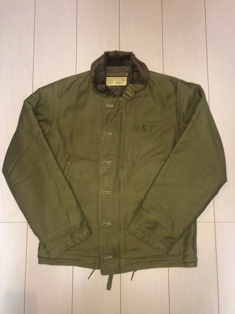 Buzz Rickson's N-1 Deck Jacket Navy Submarine Pat… - image 2