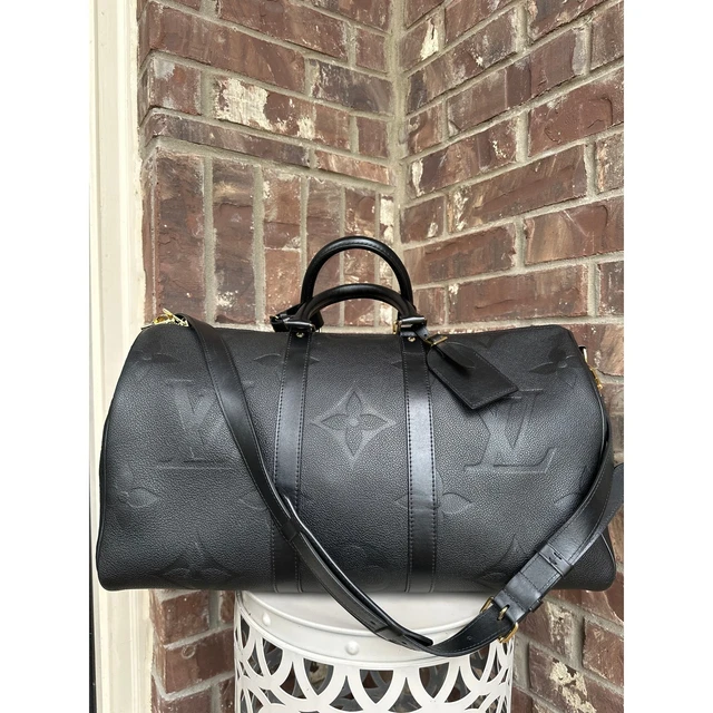 Louis Vuitton Monogram Giant Empreinte Keepall 45 Bandoulière 41123