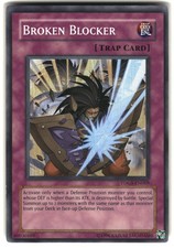 Broken Blocker The Duelist Genesis TDGS-EN069 Super Rare MP Yugioh